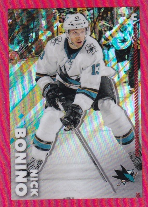 2022 Topps Chrome NHL Sticker Collection #403 Red Refractor /5