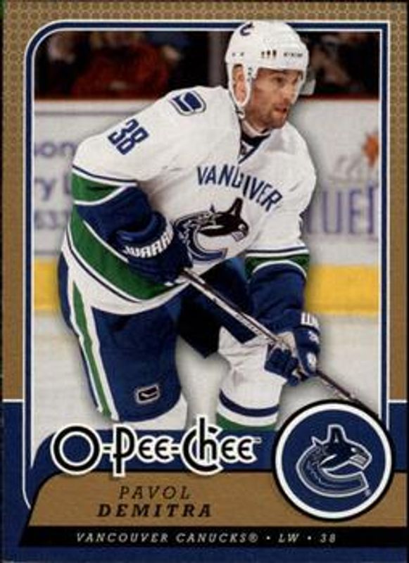 Pavol Demitra 2008 O-Pee-Chee #694 Base RAW