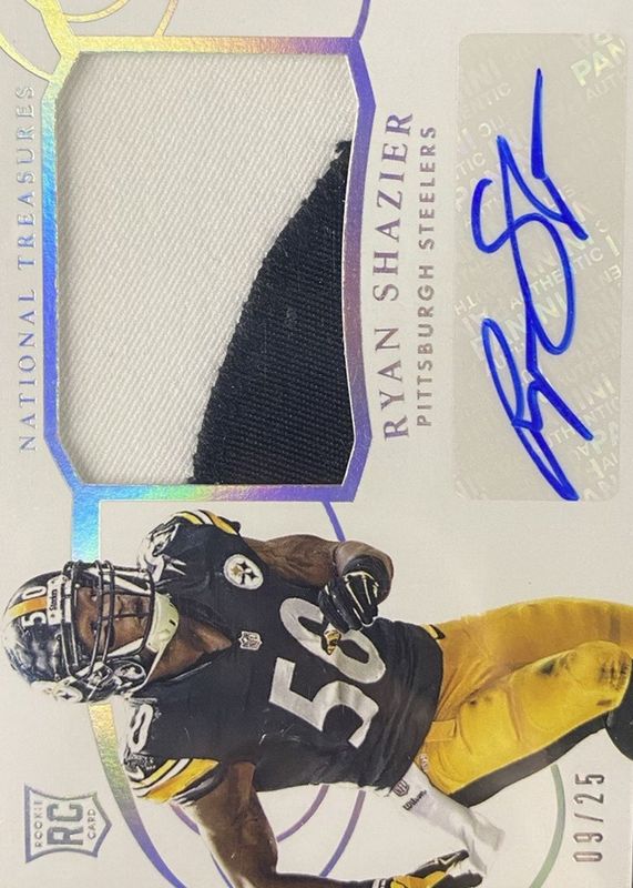 2014 National Treasures #271 Rookie Patch Auto - Silver /25