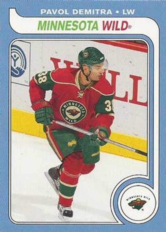 Pavol Demitra 2008 O-Pee-Chee #424 1979 Retro RAW