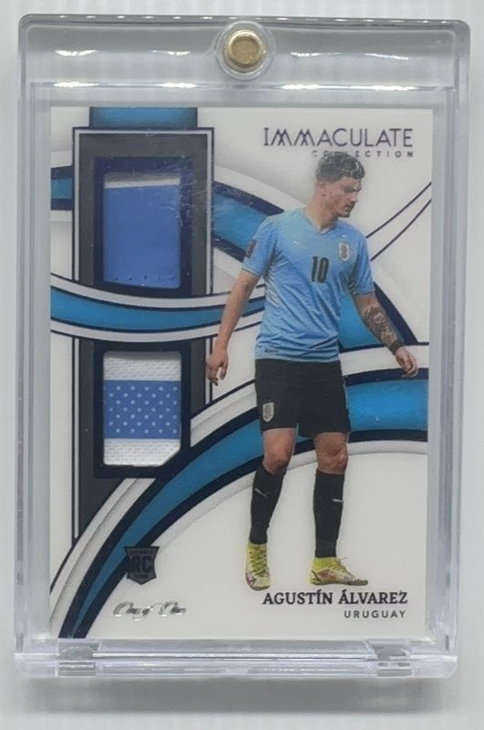 2022 Immaculate #DP-AAZ Dual Patches - Sapphire /1