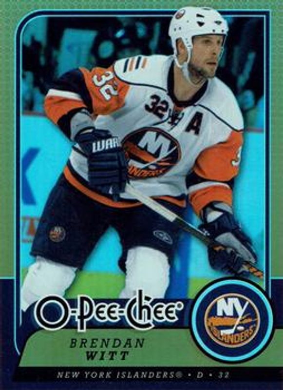 Brendan Witt 2008 O-Pee-Chee #140 Gold RAW