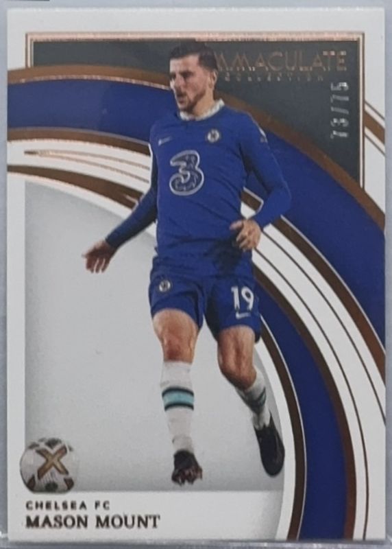 Mason Mount 2022 Immaculate #47 Base /75 RAW
