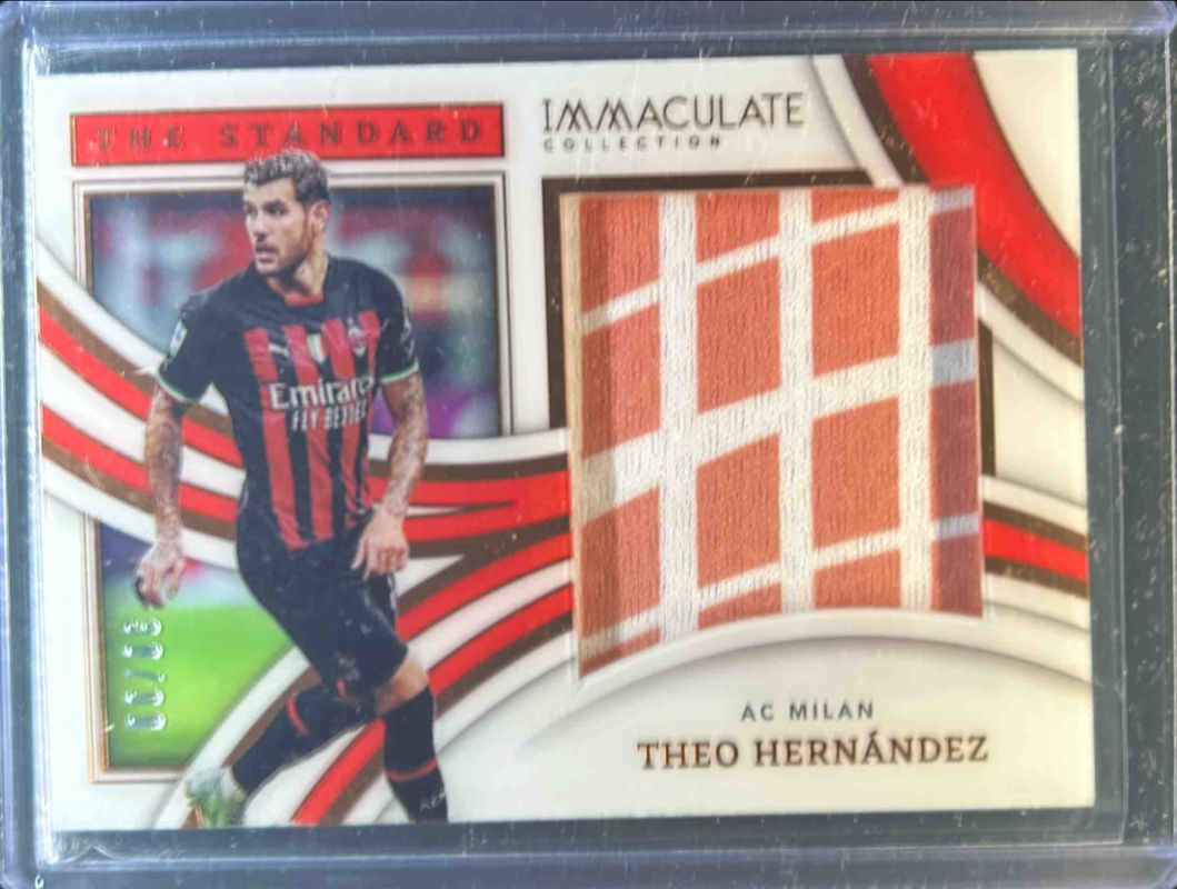 Theo Hernandez 2022 Immaculate #TS-THZ The Standard /25 RAW