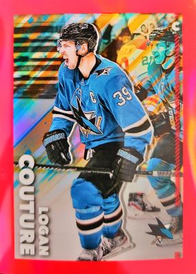 2022 Topps Chrome NHL Sticker Collection #397 Red Refractor /5