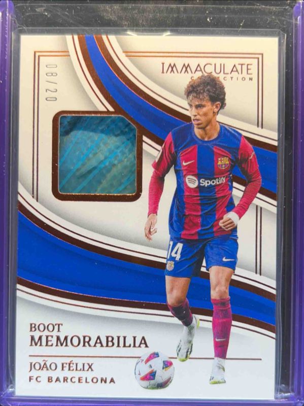 2023 Immaculate #BM-JF Boot Memorabilia
