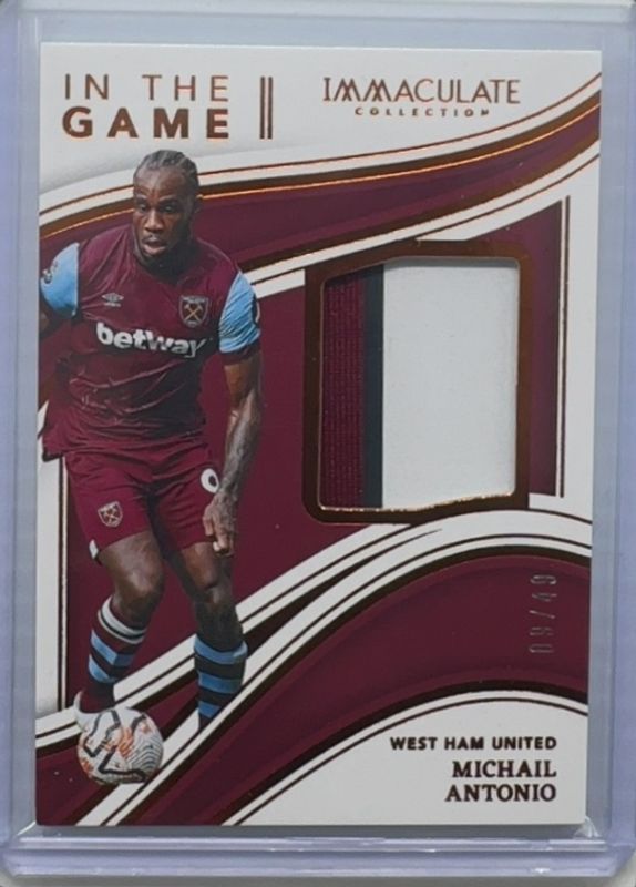 2023 Immaculate #IG-MA In the Game Patches