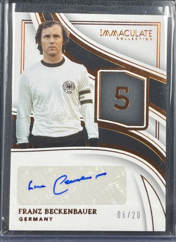2023 Immaculate #IN-FB Immaculate Numbers Signatures