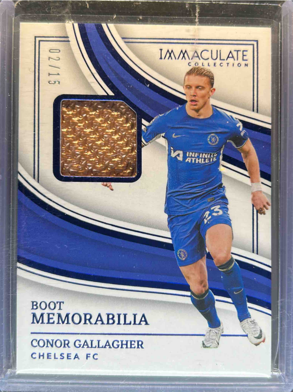 Conor Gallagher 2023 Immaculate #BM-CG Boot Memorabilia - Sapphire ...