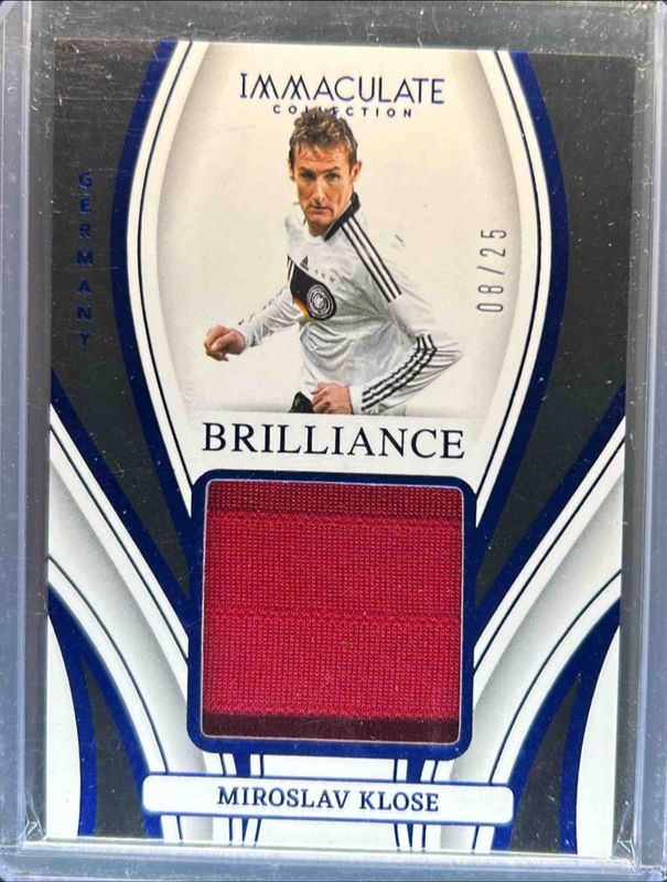 Miroslav Klose 2023 Immaculate #BR-MK Brilliance - Sapphire /25 RAW