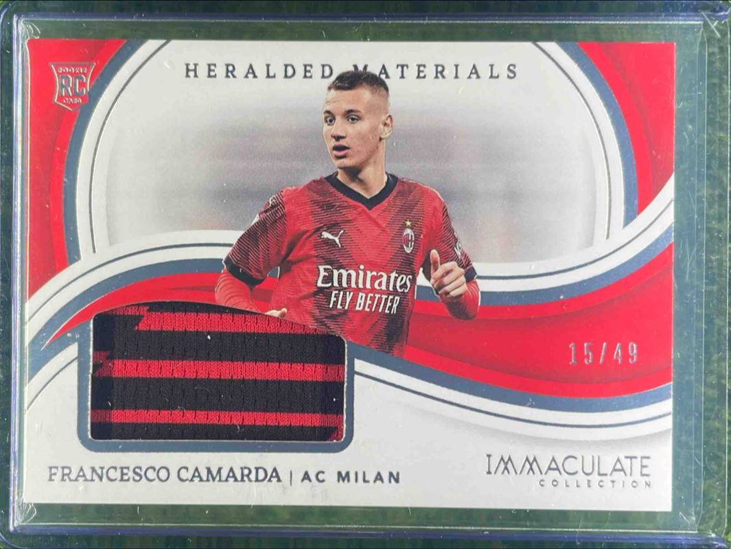 2023 Immaculate #HM-FCA Heralded Materials - Silver