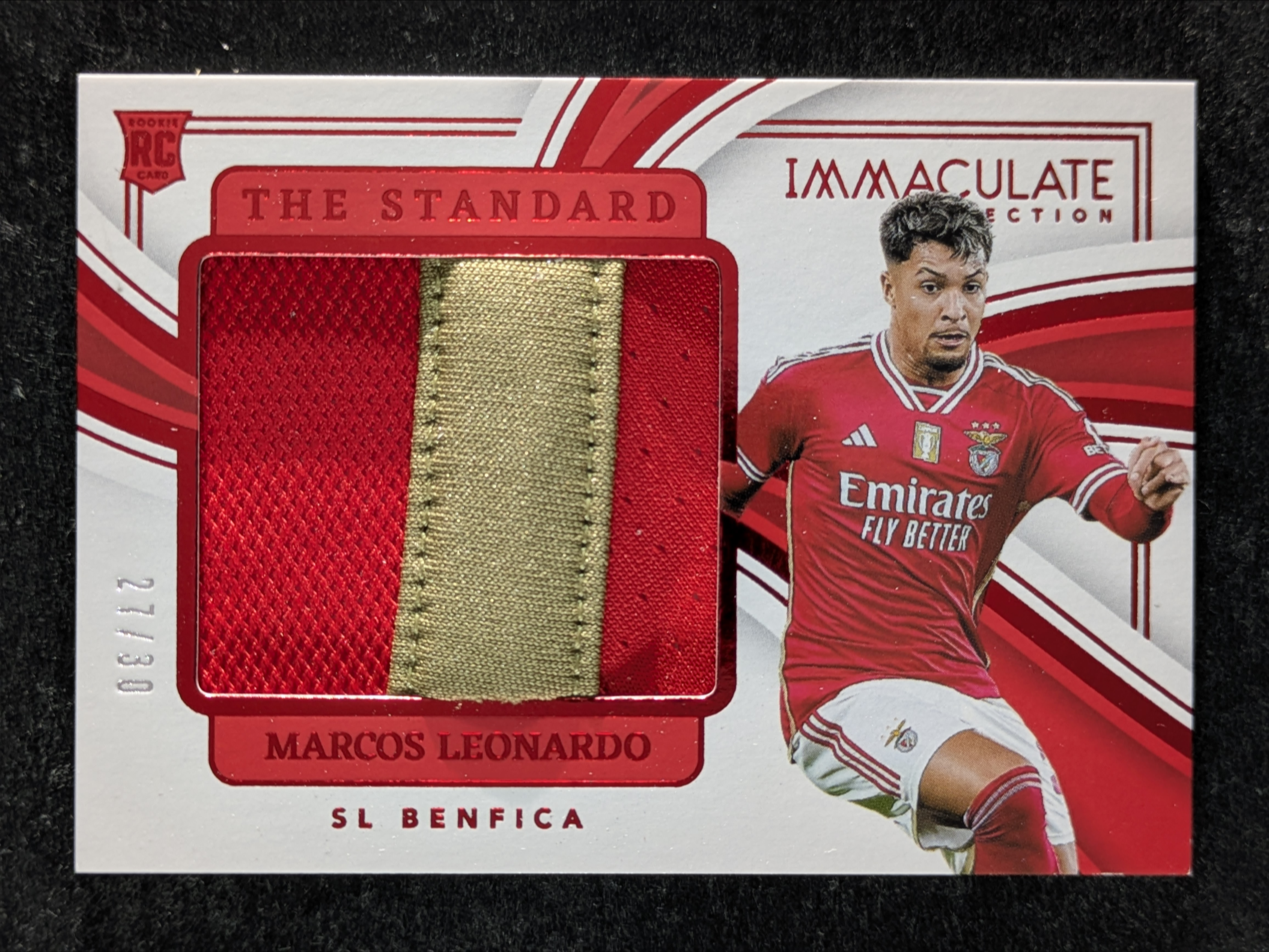Marcos Leonardo 2023 Immaculate #TS-MLO The Standard - Ruby Price Guide ...