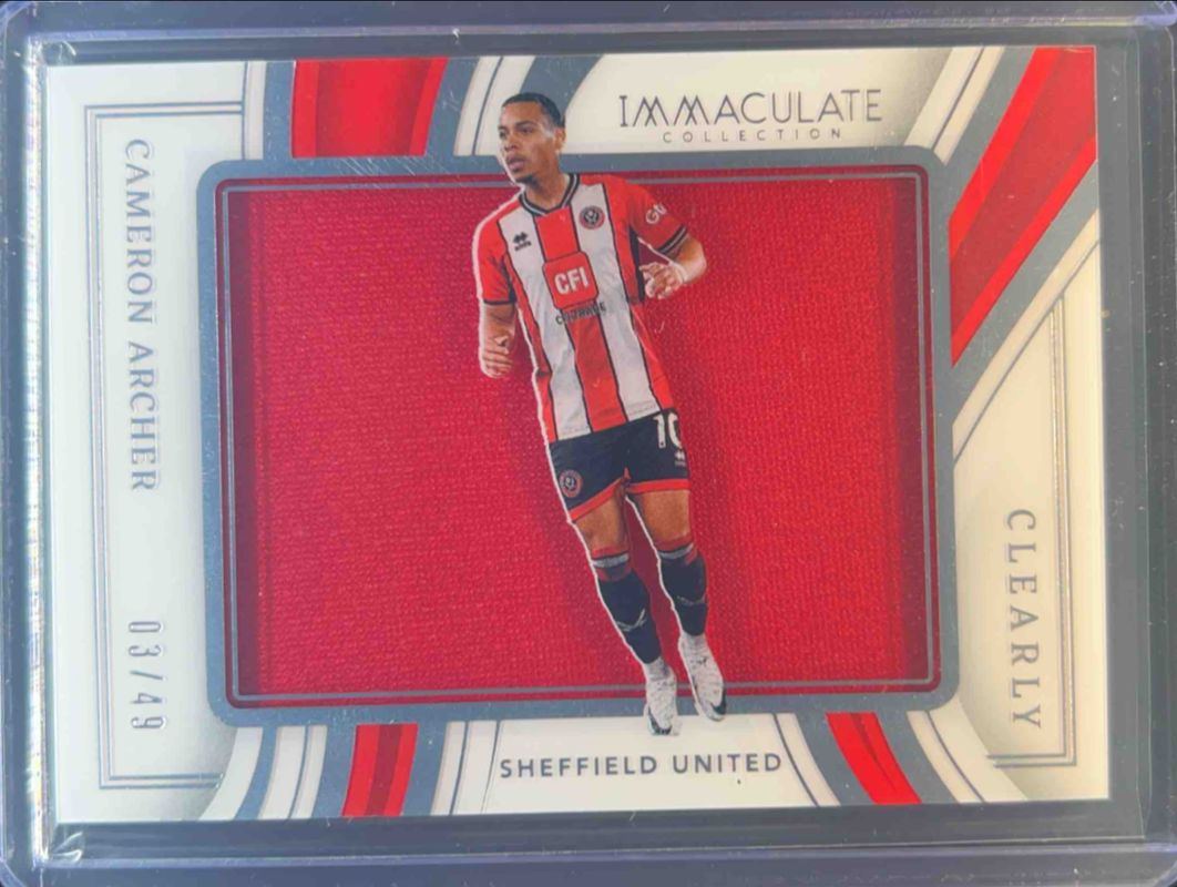 2023 Immaculate #CJ-CA Clearly Immaculate Jerseys - Silver