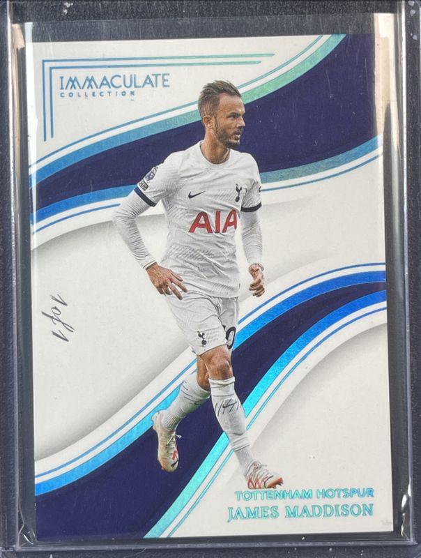 James Maddison 2023 Immaculate #230 Platinum /1 RAW