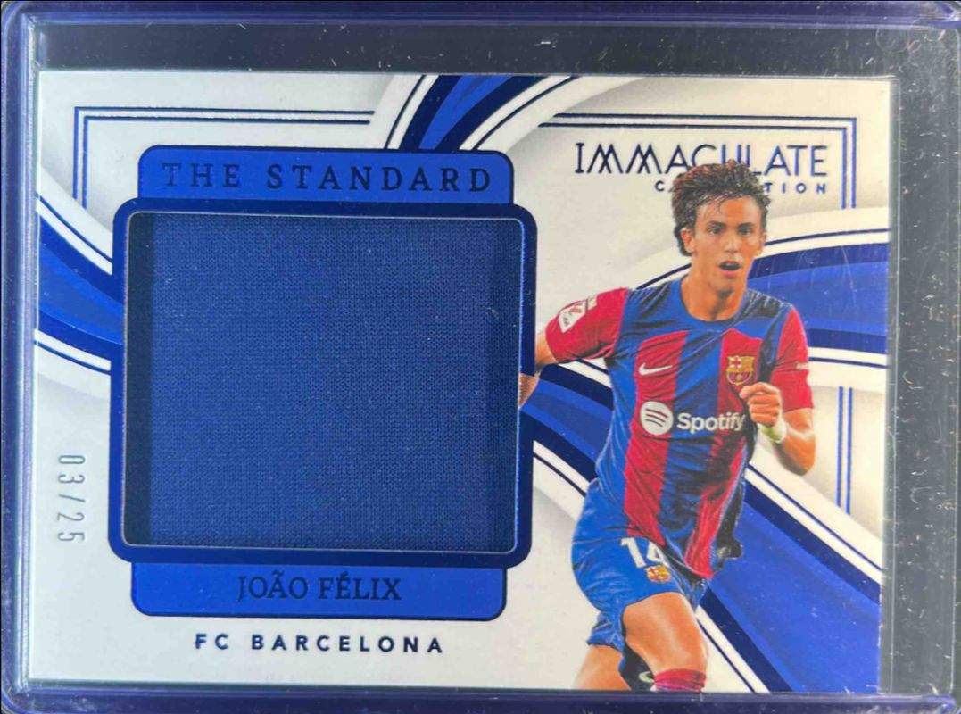 Joao Felix 2023 Immaculate #TS-JFX The Standard - Sapphire RAW