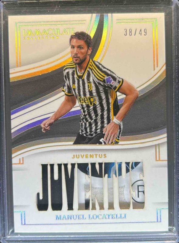 Manuel Locatelli 2023 Immaculate #TN- Jumbo Team Names RAW