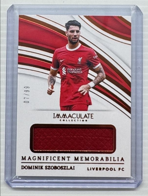 Dominik Szoboszlai 2023 Immaculate #MG-DS Magnificent Memorabilia RAW
