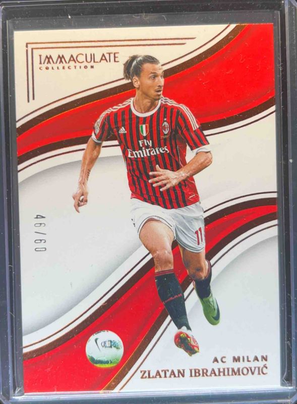 Zlatan Ibrahimovic 2023 Immaculate #275 Base /60 RAW