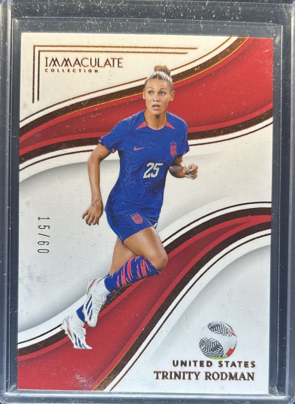 Trinity Rodman 2023 Immaculate #52 Base /60 RAW