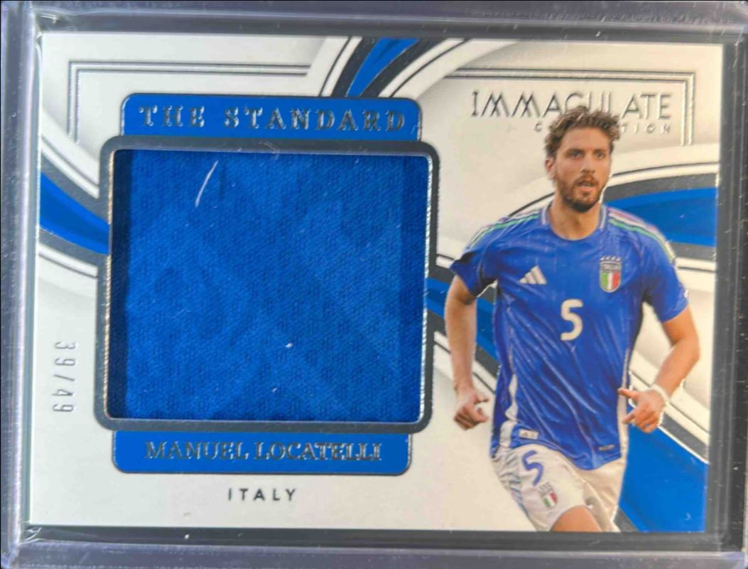 Manuel Locatelli 2023 Immaculate #TS-ML The Standard - Silver RAW