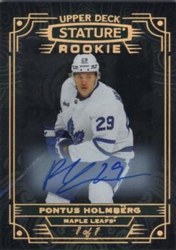 2022 Upper Deck Stature #161 Photo Variant Black /1