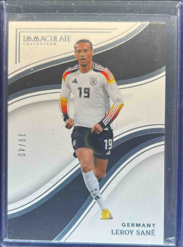 Leroy Sane 2023 Immaculate #23 Silver /40 RAW