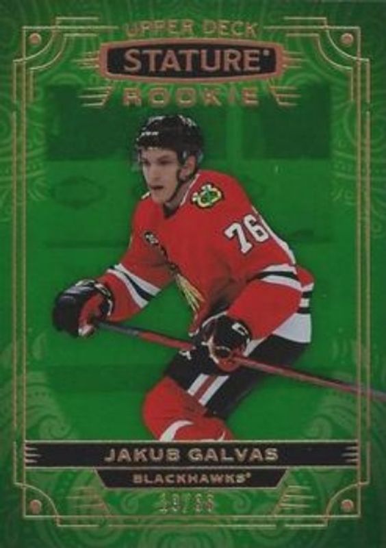 2022 Upper Deck Stature #172 Photo Variant Green /66