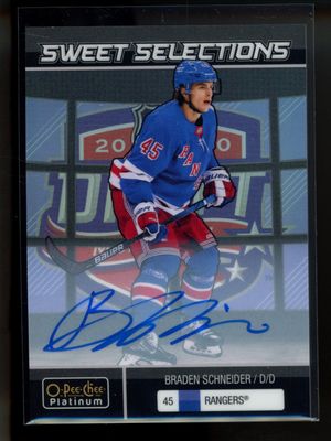 2022 O-Pee-Chee Platinum #SS-11 Sweet Selections Rainbow Autographs