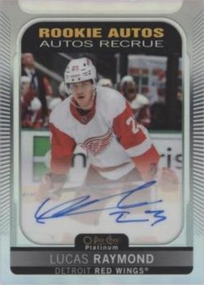 2022 O-Pee-Chee Platinum #R-LR 2021 O-Pee-Chee Platinum Update: Rookie Autographs - Rainbow