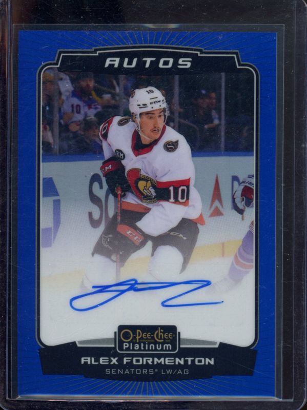 2022 O-Pee-Chee Platinum #BA-AF Blue Rainbow Autographs