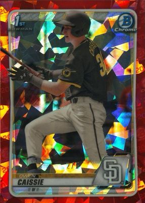 2020 Bowman Draft Sapphire Edition #BD-49 Chrome - Red /5 (1st)