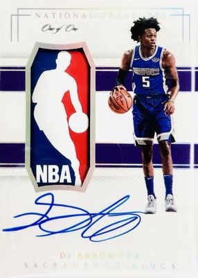 2017 National Treasures #105 Rookie Patch Auto - Logoman /1