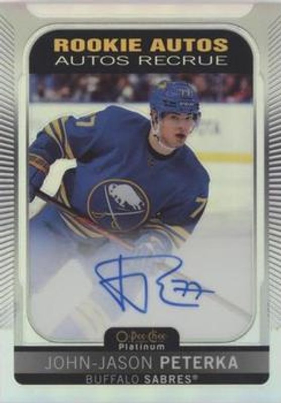 2021 O-Pee-Chee Platinum #R-PJ Rookie Autographs Rainbow