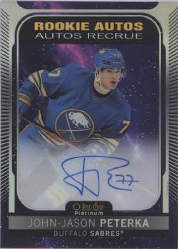 2021 O-Pee-Chee Platinum #R-PJ Rookie Autographs Cosmic