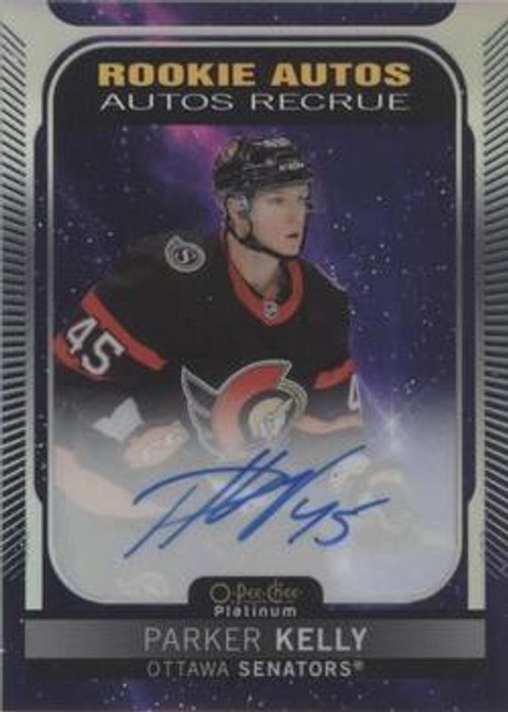 2021 O-Pee-Chee Platinum #R-PK Rookie Autographs Cosmic
