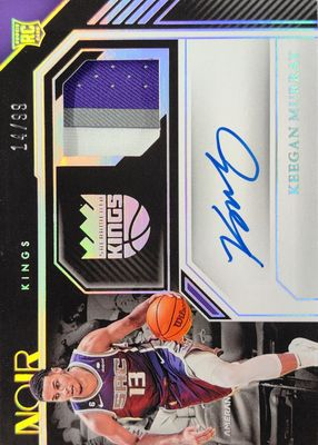2022 Noir #364 Rookie Patch Auto Color /99