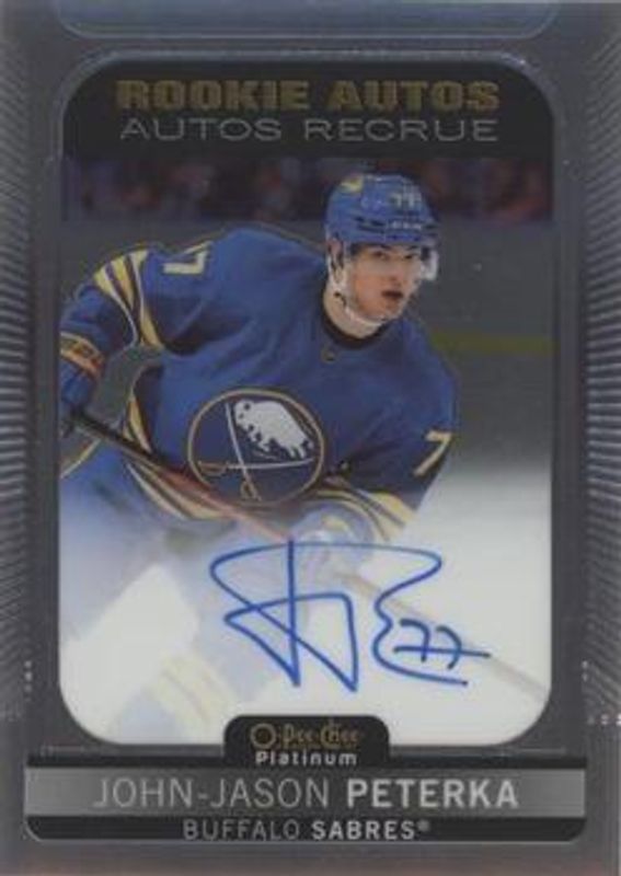 2021 O-Pee-Chee Platinum #R-PJ Rookie Autographs