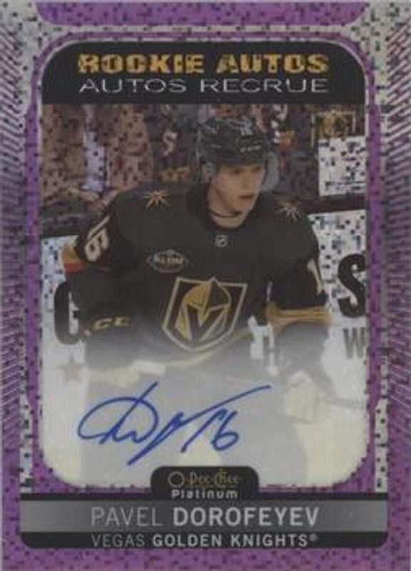 2021 O-Pee-Chee Platinum #R-PD Rookie Autographs Violet Pixels