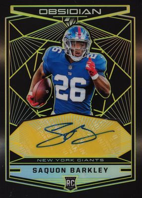 2018 Obsidian #RKA-SB Rookie Autographs - Electric Etch Yellow /10