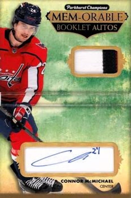 2022 Parkhurst Champions #MBA-MC MEM orable Booklets Autos /10