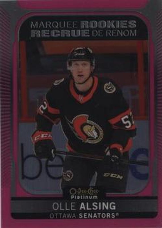 2021 O-Pee-Chee Platinum #256 Matte Pink