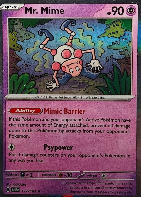 mr mime holographic card value Mr-mime Prices & 2026 Card Number / Rarity Top 25 Most Expensive Mr.