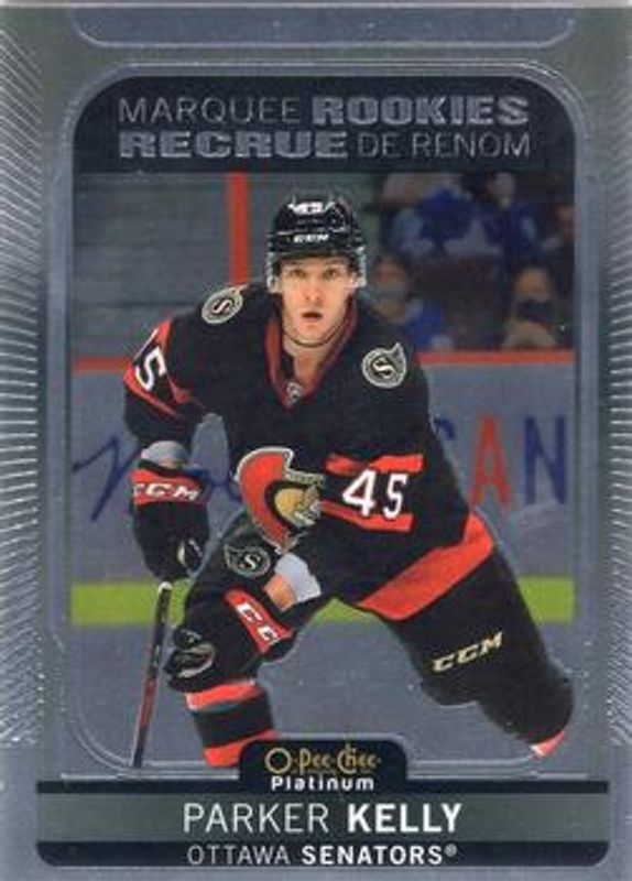 Parker Kelly 2021 O-Pee-Chee Platinum #240 Base Rookie RAW