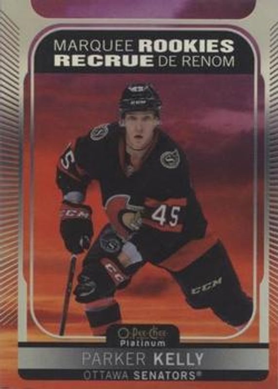 Parker Kelly 2021 O-Pee-Chee Platinum #240 Sunset Rookie RAW