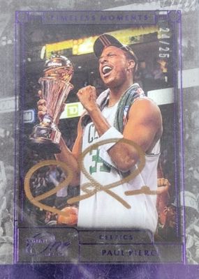 2020 One and One #TML-PPE Timeless Moments Autographs - Purple (/25)