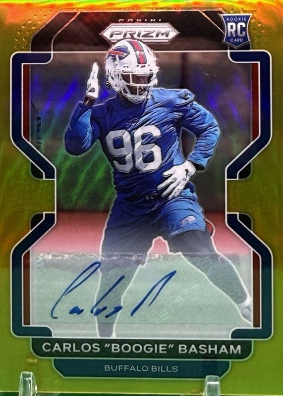 2021 Prizm #436 Rookie Autographs - Gold /10