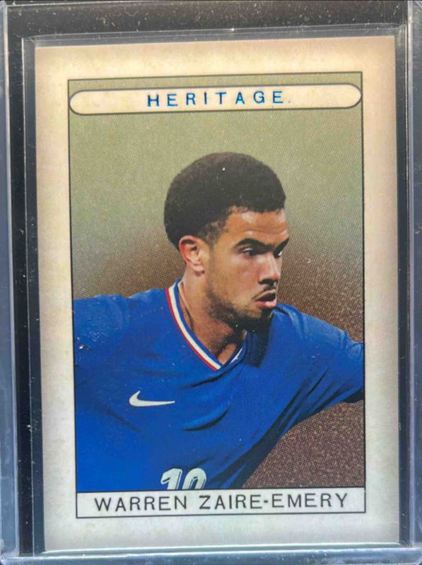 2024 Futera Unique World Football #HG059 Heritage Sapphire /19