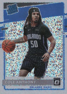 Cole Anthony 2020 Prizm Draft Picks #CB-CA Color Blast /(SSP