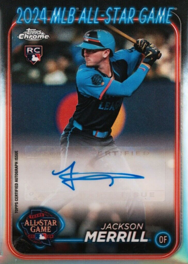 Jackson Merrill 2024 Topps Chrome Update #ASGCA-JM 2024 All