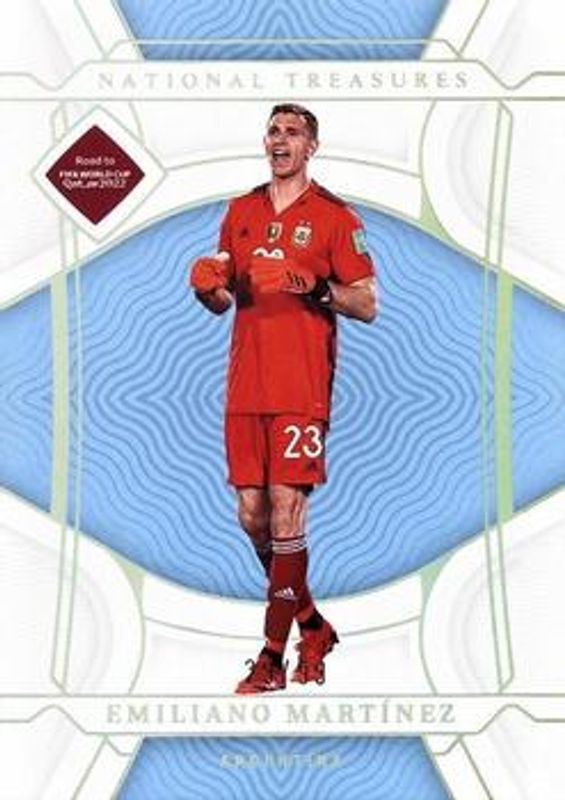 2022 National Treasures World Cup #1 Base /99